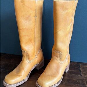FRYE 14L Campus boots - Banana